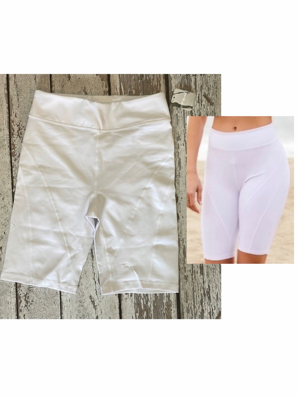 Free People Biker Baby Shorts